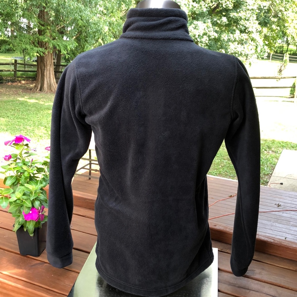 Columbia fleece youth large dark gray NWT zip YL - Picture 2 of 7